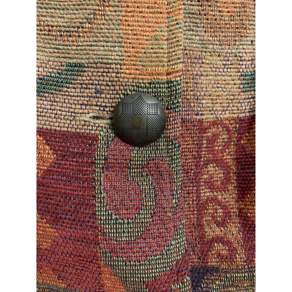 Coldwater Creek M‎ Patchwork Cropped Tapestry Sty… - image 7